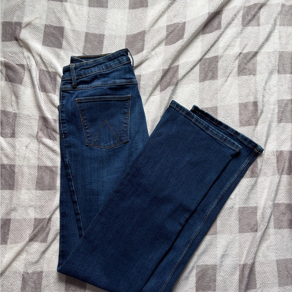 Wrangler Women's Dark Blue Boot Cut Jeans
